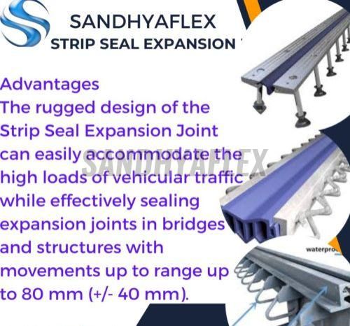 Sandhyaflex Bridge Strip Seal Expansion Joint