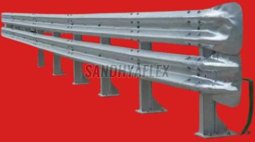W Beam Crash Barrier