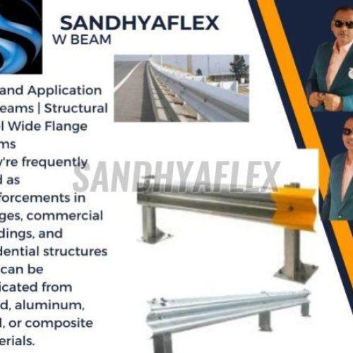 W Beam Metal Crash Barrier