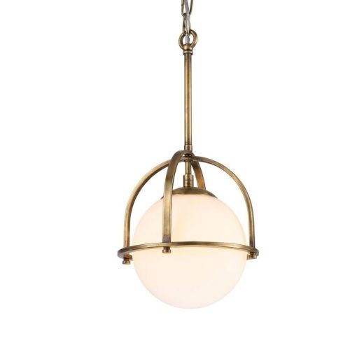 Single Glass Globe Pendant Ceiling Light
