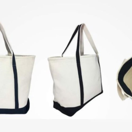 Cotton Canvas Heavy Tote Bag