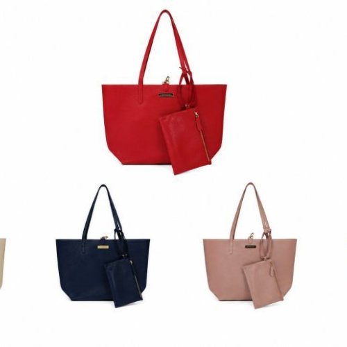 Faux Leather Ladies Tote Bag