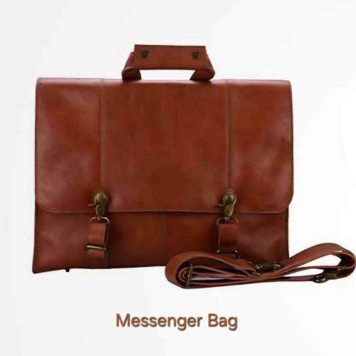 Leather Messenger Bag
