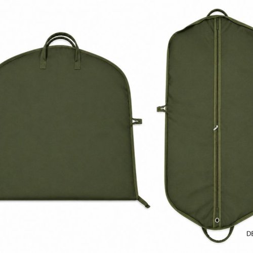 Non Woven Olive Green Garment Bag