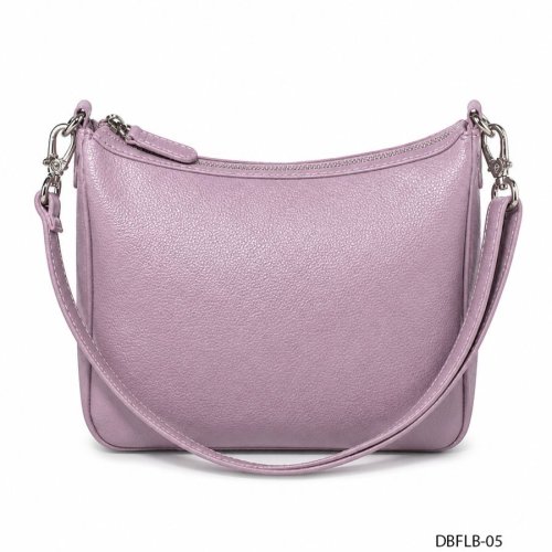 Purple Faux Leather Ladies Hobo Bag