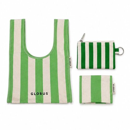 Stripe Cotton Canvas Bag Set