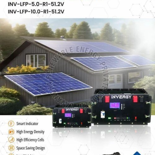 Invergy INV-LFP-10.0-R1 51.2V 200Ah Lfp Battery