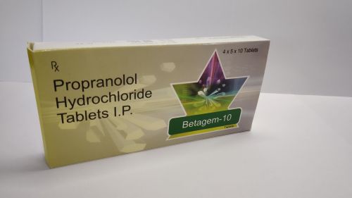 Propranolol Hydrochloride 10mg Tablets