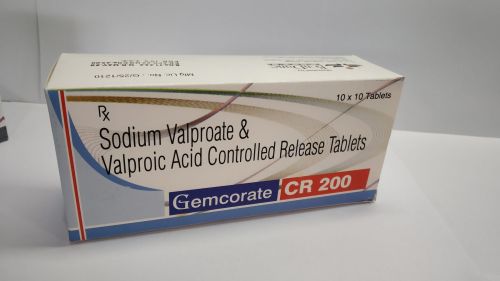 Sodium Valproate And Valproic Acid Controlled Release Tablets