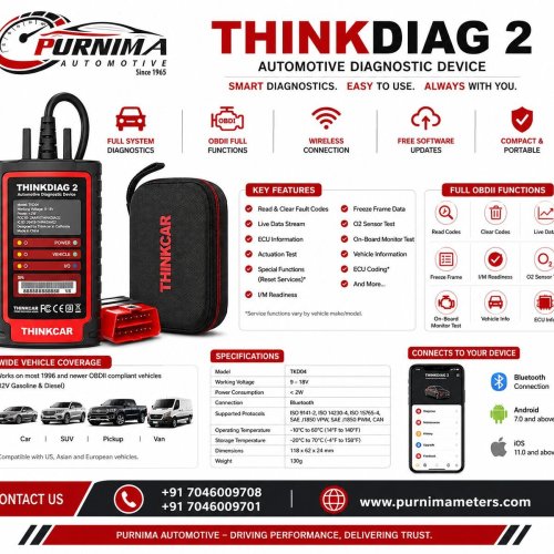 Thinkdiag 2 obd2 Scanner Bluetooth