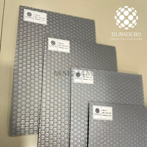 Grey Tile Floor Protection Sheets
