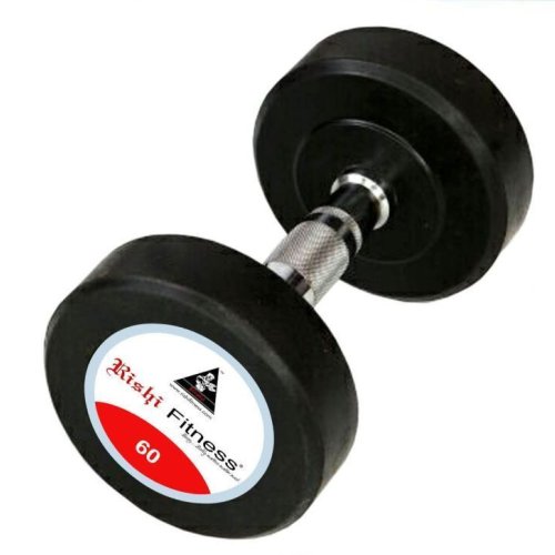 60 Kg Solid Rubber Dumbbell