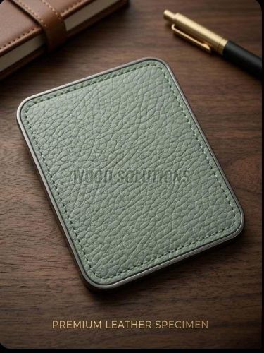 Green Faux Leather Sheet