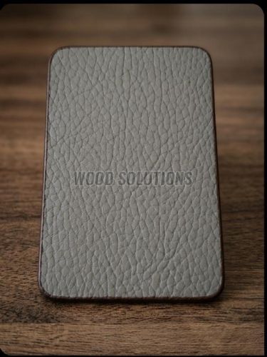 Grey Faux Leather Sheet