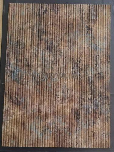 Rustic Copper Liquid Metal Wall Panel