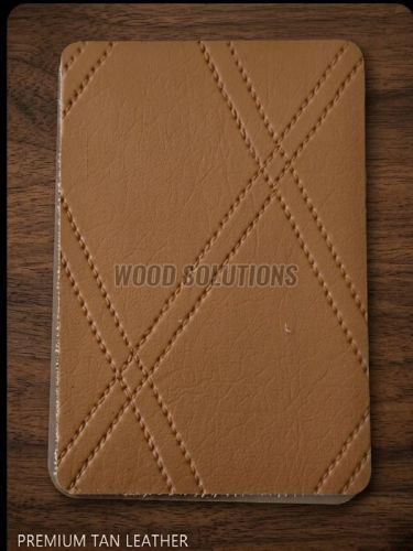 Tan Brown Faux Leather Sheet