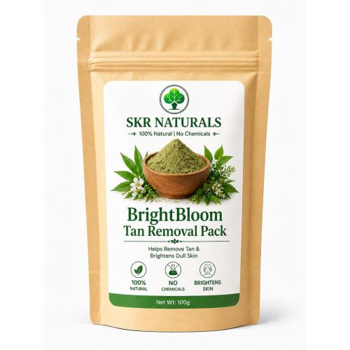 SKR Naturals Bright Bloom Tan Removal Face Pack