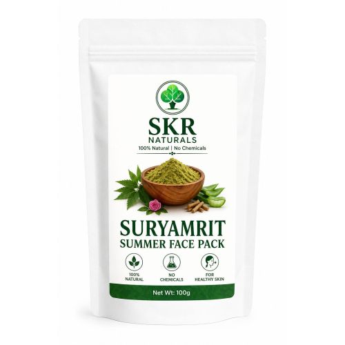 SKR Naturals Suryamrit Cooling Herbal Radiance Face Pack