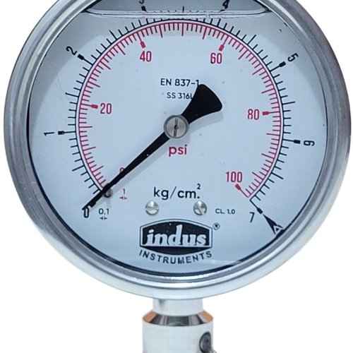 Diaphragm Sealed Pressure Gauge - Triclover End