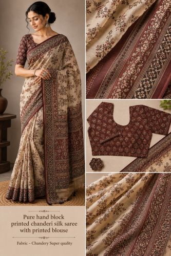 Chanderi Silk Saree