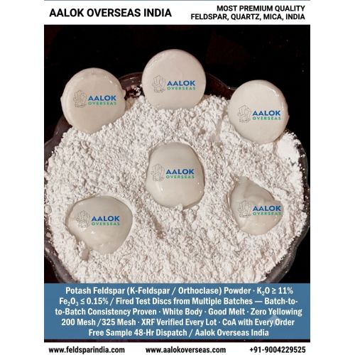 High Whiteness Potash Feldspar Powder