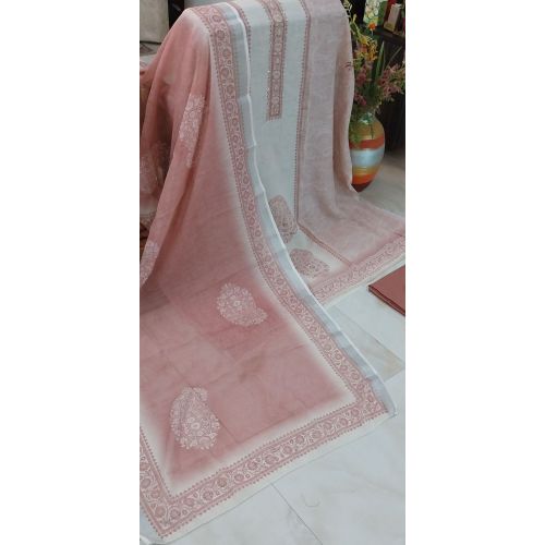 Pure Linen Unstitched Suit Fabric