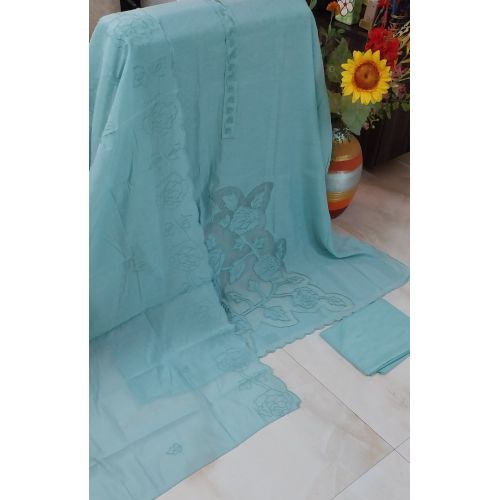 Premium Cotton Silk Unstitched Suit