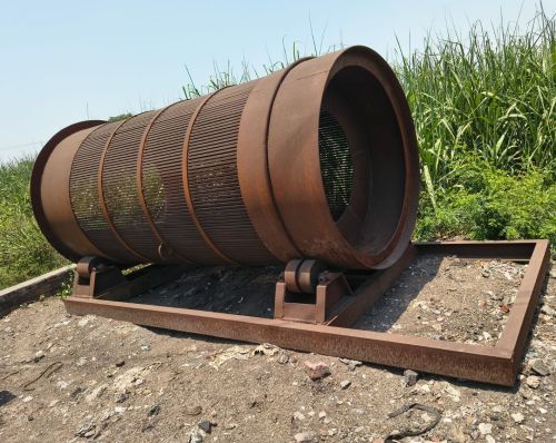 Mild Steel Industrial Rotary Trommel Screens