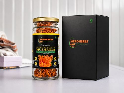 30gm Aeroherbs Cordyceps Militaris Dried Mushroom