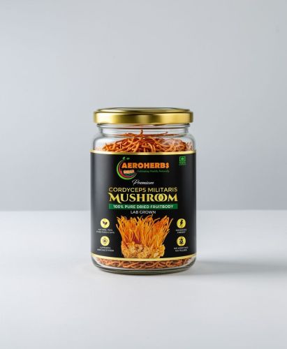 1 Kg Aeroherbs Cordyceps Militaris Dried Mushroom