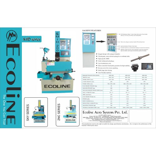 EDM Manual Machine