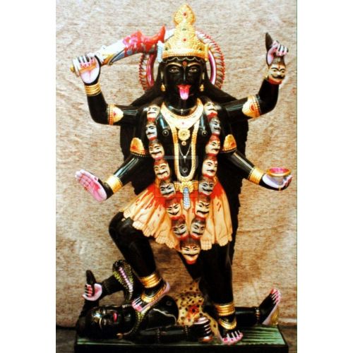Marble Black Kali Mata Statue
