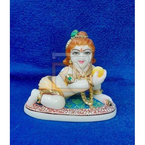 Marble Laddu Gopal Statue