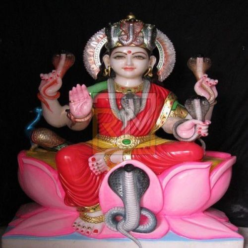Marble Mansa Mata Statue