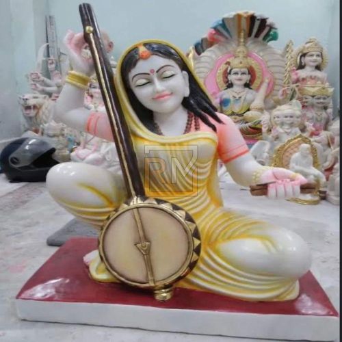 Marble Meera Bai Statue