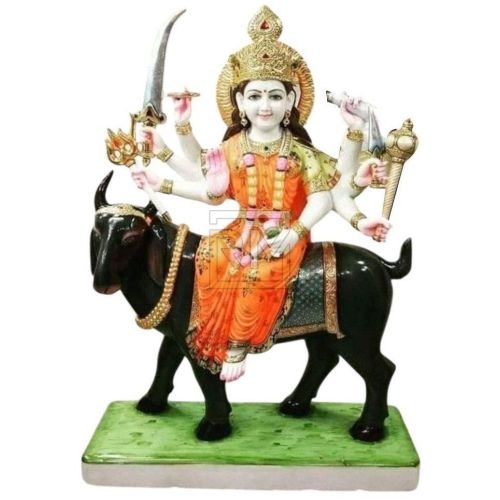 Marble Meldi Mata Statue