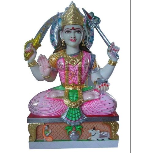 Marble Santoshi Mata Statue