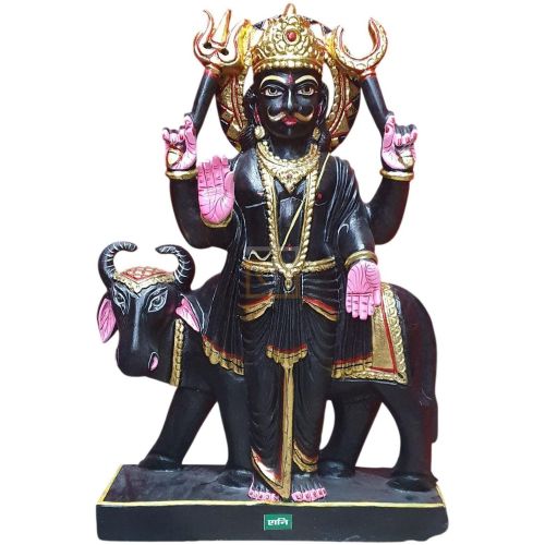Marble Shani Dev Statue