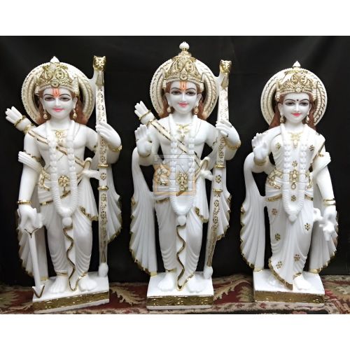 Marble Vietnam Pattern RAM Darbar Statue