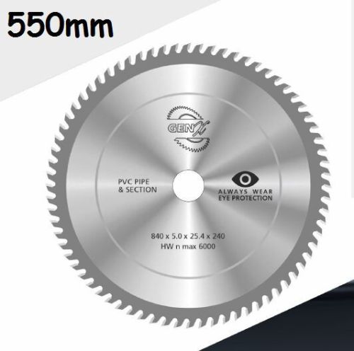 550mm PVC Pipe Cutting Saw Blade