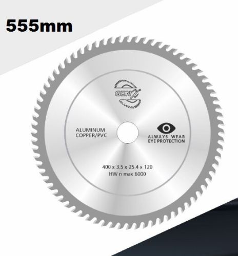 555mm Aluminum Extrusion Saw Blade