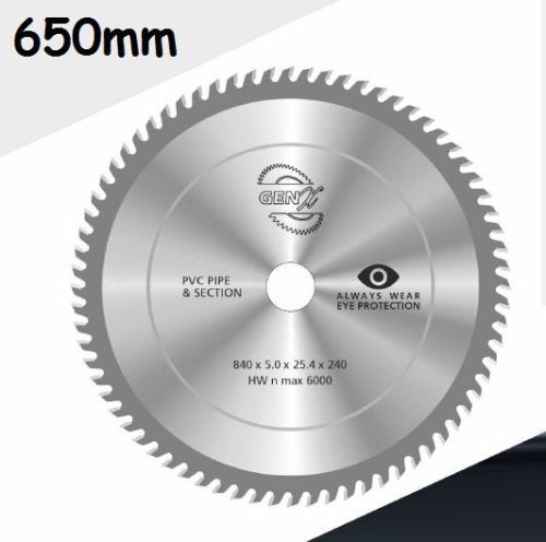 650mm PVC Pipe Cutting Saw Blade