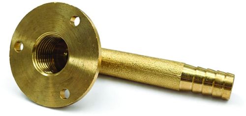 Brass Flanged Wall Extension Nipple