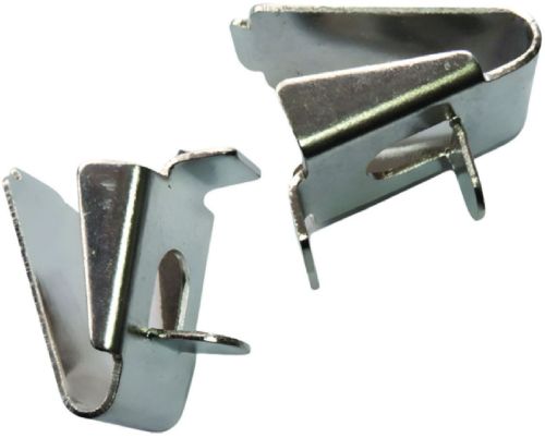Polished Stainless Steel Refrigerator Shelf Clamp