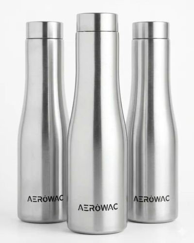 Aerowac Vana Single Wall Stainless Steel 3 Bottle Set