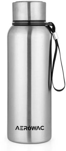 Kaia Double Wall Stainless Steel Bottle Silver