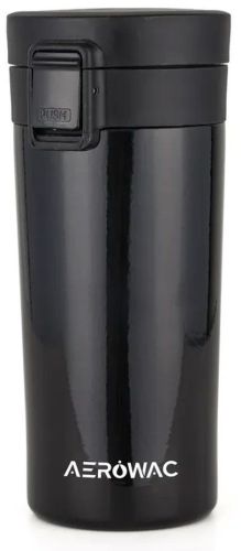 Rivo Vacuum Insulated Coffee Mug Bottle Royal Black