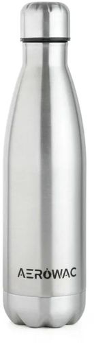 Viva Double Wall Insulated Stainless Steel Water Bottle Silver