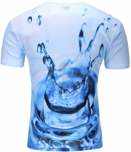 Men Digital Print Cotton T Shirt