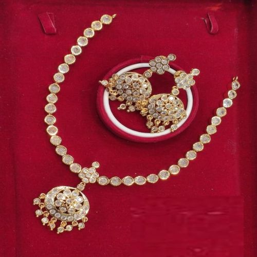 Beaded Micro Plated Necklace Set